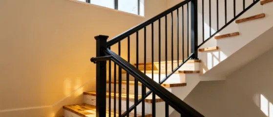 FE26 stair railing interior