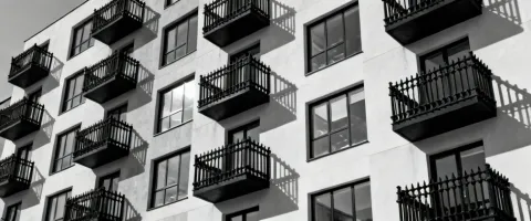 Multi-family housing railings
