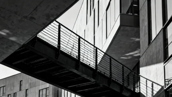 Fortress Railing commercial application