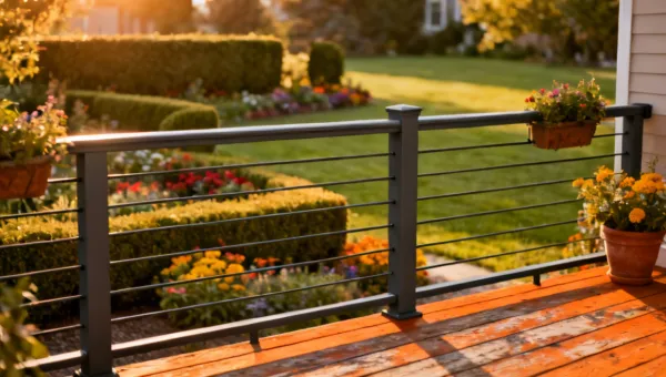 Fortress Railing residential application